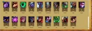 CONTA GOLD 1 + 79 Champions + 49 skins - League of Legends LOL