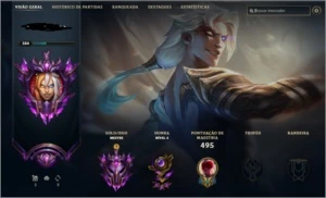 Conta de league of legends, elo mestre, 145 skins, 140 champ LOL