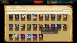 CONTA LOL - League of Legends