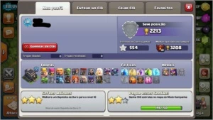 CONTA CLASH OF CLANS CV 9 FULL
