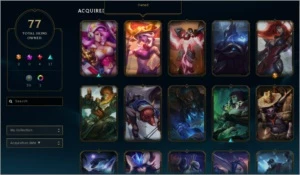 Conta League of Legends Prata II , 77 Skins no Total(Lvl 99) LOL