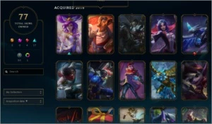 Conta League of Legends Prata II , 77 Skins no Total(Lvl 99) LOL