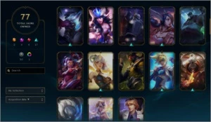 Conta League of Legends Prata II , 77 Skins no Total(Lvl 99) LOL