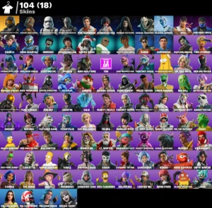 >>Conta Fortinite | 104 skins |Flightalis, Chun-Li| ENTREGA - Fortnite