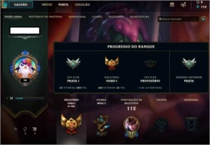 Conta gold 1 - League of Legends LOL