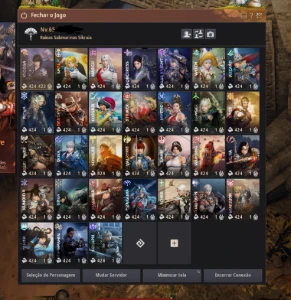 BDO - 853 GS, 32 Personagens, Muito recurso, END GAME - Black Desert