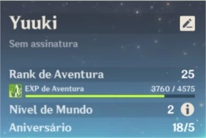 Conta ar25 Klee e Keqing e 16 resinas frageis - Genshin Impact