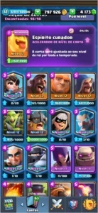 Conta Clash Royale 4000 gemas 800k ouro
