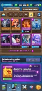Conta Clash Royale 4000 gemas 800k ouro
