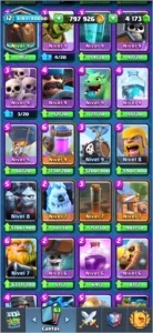 Conta Clash Royale 4000 gemas 800k ouro