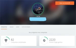 CONTA ORIGIN EXCLUSIVA