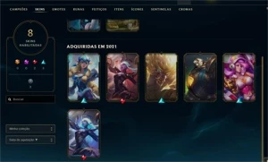 conta d1 no precinho - League of Legends LOL