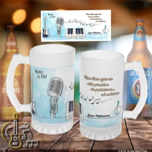 Arte Para Caneca de Shopp - Música - Outros