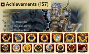 150 BADGE + / 8 HeroMart / Mais de 19 Chest e 6 Mil item.