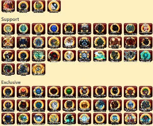 150 BADGE + / 8 HeroMart / Mais de 19 Chest e 6 Mil item. - Adventure Quest World AQW