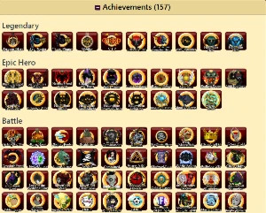 150 BADGE + / 8 HeroMart / Mais de 19 Chest e 6 Mil item. - Adventure Quest World AQW