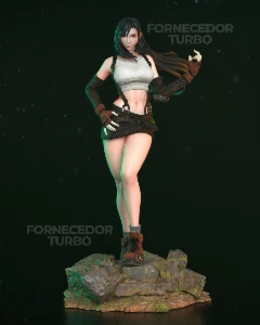 Tifa 3D - Arquivo .Stl Para Impressão 3D - Outros