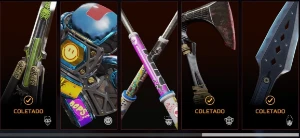 Mestre S15| 6 Heirlooms| 10 Passes Max| Rastro mestre,Full - Apex Legends