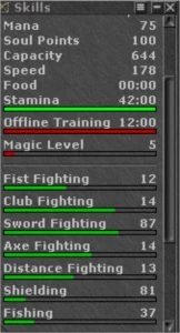 Knight LVL 69- Garnera Skill 87/81 - Tibia