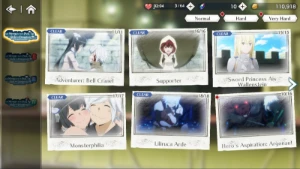 Conta Danmachi Battle Chronicles - Ais + Lefiya e top tiers - Outros