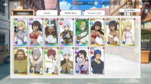 Conta Danmachi Battle Chronicles - Ais + Lefiya e top tiers - Outros