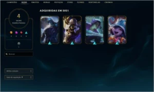 CONTA MASTER WINRATE BOM, SÓ SKIN BOA - League of Legends LOL