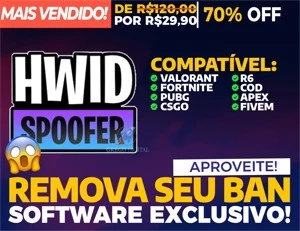 [Exclusivo] Spoofer HWID Unban | Remove Ban | 100% Funcional - Outros