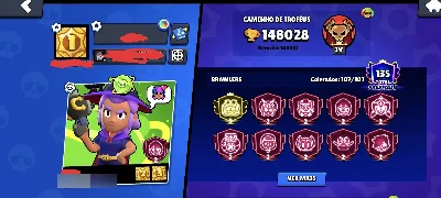 Conta De 2018 Super Rara! - Brawl Stars