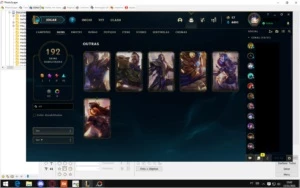 Conta full champs, 6 vitoriosas(2015/2020), ouro IV. - League of Legends LOL
