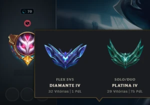 conta lol diamante - League of Legends