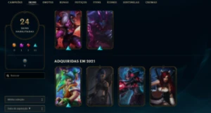 conta lol diamante - League of Legends
