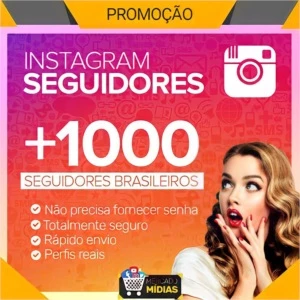SEGUIDORES INSTAGRAM - Redes Sociais