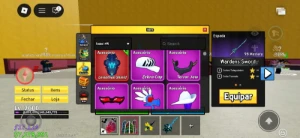Conta De Blox Fruits - Roblox