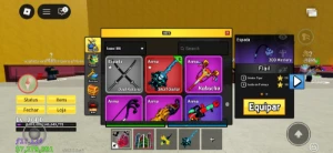 Conta De Blox Fruits - Roblox