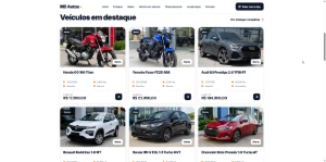  Sistema Loja de Veículos + Site Concessionarias FIPP CRM - Sites, Lojas e Sistemas Prontos Sites e Scripts