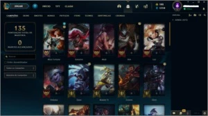 conta gold 3. Só skin top leia - League of Legends LOL