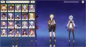 KLEE + GANYU + MONA + ORAÇÃO - Genshin Impact