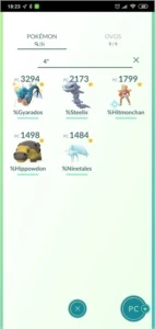 Conta Pokémon Go Lvl 36 ( 77 Shinys+80 Lendários+12 Míticos) - Pokemon GO