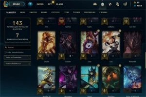 Conta d4, 60% winrate - League of Legends LOL