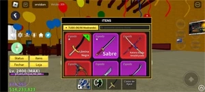 Conta Roblox - Blox Fruits Gemada