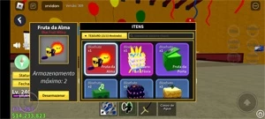 Conta Roblox - Blox Fruits Gemada