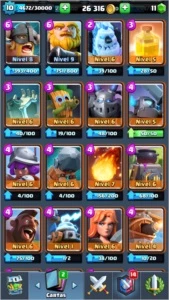 CONTA CLASH ROYALE BARATO +3000 Trofeus
