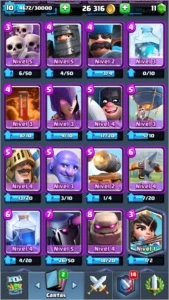 CONTA CLASH ROYALE BARATO +3000 Trofeus