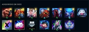 Vendo conta de lol lvl 62 não é smurf duas Skins vitoriosas - League of Legends