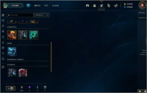 Conta lvl 29, 40K EA+, 13K500 DE RP - League of Legends LOL