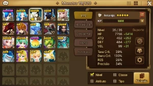 Conta Artamiel Early game com benção - Summoners War