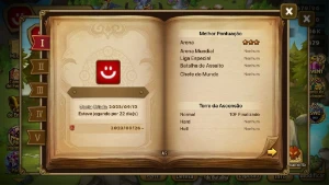 Conta Artamiel Early game com benção - Summoners War