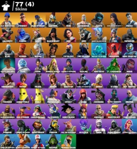 Conta Fortnite | 77 Skins | Deadpool | Midas | Dire