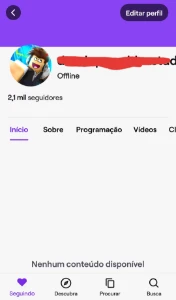 Conta twitch com 2k de seguidores - Redes Sociais