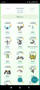 Conta Pokemon Go 400 Shiny + Lendário 100% - Fortnite